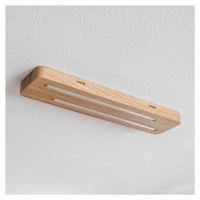 Neele – stropné LED svietidlo s dubovým drevom