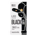 LED stolná lampa black & home, čierna (EMOS)