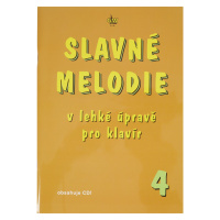 KN Slavné melodie v lehké úpravě pro klavír 4.díl