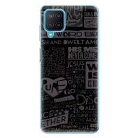 Odolné silikónové puzdro iSaprio - Text 01 - Samsung Galaxy M12