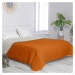 Oranžovo-béžová bavlnená prešívaná prikrývka 240x260 cm Dash – Happy Friday