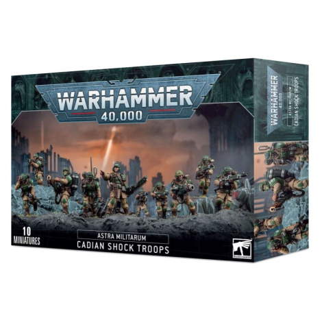 Games Workshop Astra Militarum: Cadian Shock Troops