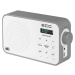 ECG RD 110 DAB White rádioprehrávač