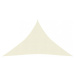 Tieniaca plachta trojuholníková HDPE 2,5 x 2,5 x 3,5 m Dekorhome Krémová,Tieniaca plachta trojuh