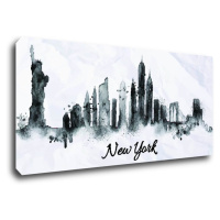 Impresi Obraz New York panorama - 90 x 40 cm