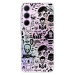 Odolné silikónové puzdro iSaprio - Comics 01 - black - Samsung Galaxy A55 5G