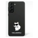 Silikónové puzdro Karl Lagerfeld na Samsung Galaxy S23 Ultra 5G S918 KLHCS23LSNCHBCK Liquid Sili