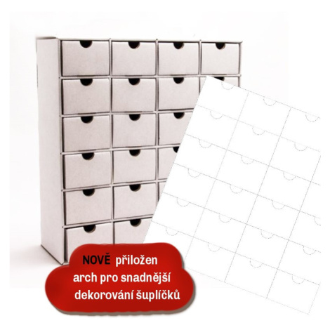 Adventný kalendár na drobnosti – celoročný organizér