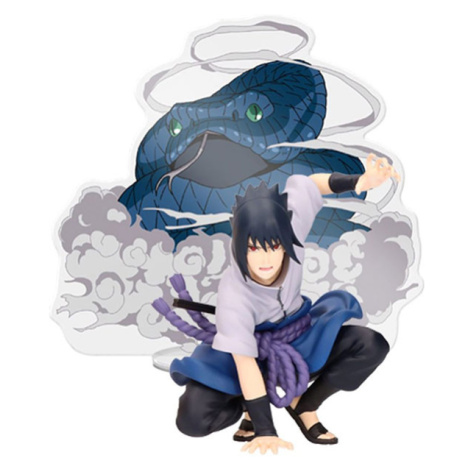 Banpresto Naruto Shippuden Panel Spectacle Uchiha Sasuke PVC Statue 9 cm