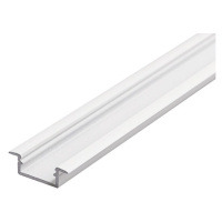 Profil LED Al, 21,3x6,6x1000mm na zafrézovanie, bez krytu, biela, PROFILO K-W (Kanlux)