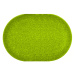 Kusový koberec Eton zelený ovál - 50x80 cm Vopi koberce