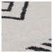 Kusový koberec Deuce Edie Recycled Rug Monochrome/Black - 120x170 cm Flair Rugs koberce