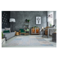 Estila Luxusný vintage koberec Levante II 240x160cm modrošedý