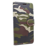 Diárové puzdro pre Samsung Galaxy A41 A415 Camouflage zelené