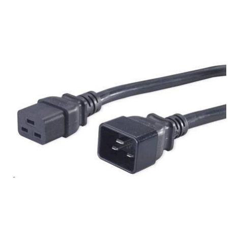 PREMIUMCORD Napájací kábel 230V/16A predĺženie 3m (konektory IEC 320 C19 - IEC 320 C20)