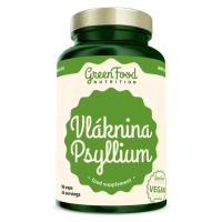 GREENFOOD NUTRITION Vláknina psyllium 96 kapsúl