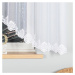 Biela žakarová záclona ZAKLINA 400x160 cm