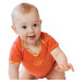 Drevená hrkálka Baby Eichhorn s guličkami a krúžkami od 3 mes