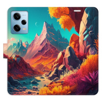 Flipové puzdro iSaprio - Colorful Mountains - Xiaomi Redmi Note 12 Pro 5G / Poco X5 Pro 5G