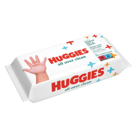 HUGGIES® Single All Over Clean Obrúsky vlhčené 56 ks