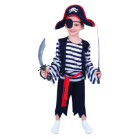 Rappa Detský kostým Pirát, veľ. S