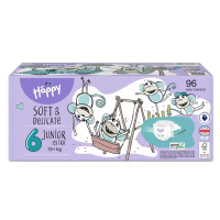 2x BELLA HAPPY Baby Plienky jednorazové Junior Extra Box 15+ kg 48 ks