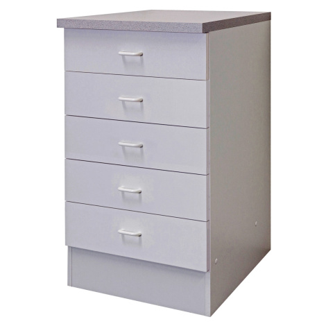 Flex-Well Kuchynská skrinka Speed spodná, zásuvky, 50 x 85 x 47 cm