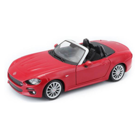 Bburago 1:24 Plus Fiat 124 Spider Red