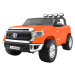 mamido Detské elektrické autíčko Toyota Tundra XXL oranžové