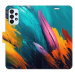 Flipové puzdro iSaprio - Orange Paint 02 - Samsung Galaxy A23 / A23 5G