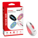 Genius Myš DX-Mini, 1000DPI, optická, 3tl., drátová USB, bílá, klasická, RGB podsvícení