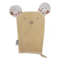 EKO Žinka bavlnená s uškami Bear Beige 20x15 cm