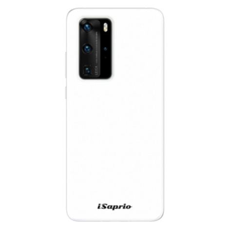 Odolné silikónové puzdro iSaprio - 4Pure - bílý - Huawei P40 Pro