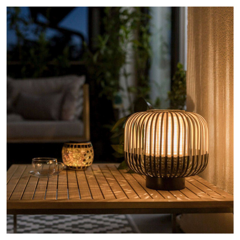 Forestier Bamboo Light S stolná lampa 24 cm čierna