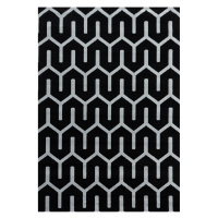 Kusový koberec Costa 3524 black - 140x200 cm Ayyildiz koberce