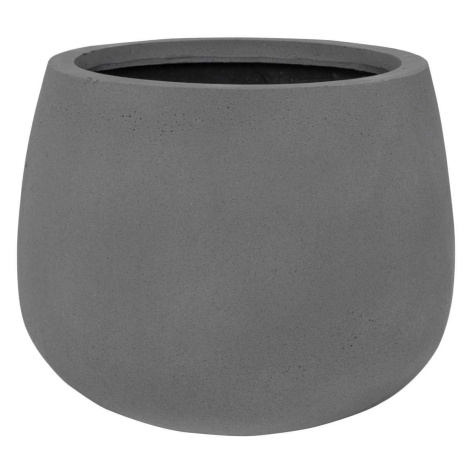 Kvetináč Kevan, farba sivá, viac veľkostí - PotteryPots Velikost: M - v. 21 cm, ⌀ 25 cm