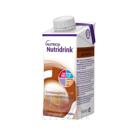 Nutridrink s čokoládovou príchuťou 24x200ml