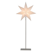 Stojacia hviezda Sensy mini, výška 83 cm, krémová