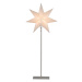 Stojacia hviezda Sensy mini, výška 83 cm, krémová