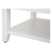 Biely konferenčný stolík z jedľového dreva 60x90 cm Shine – Mauro Ferretti