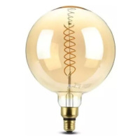 Žiarovka LED Filament E27 8W, 1800K, 500lm, stmievateľná, G200 VT-2158D (V-TAC)