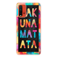 Odolné silikónové puzdro iSaprio - Hakuna Matata 01 - Xiaomi Redmi 9T