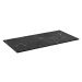 SAPHO - SKARA Rockstone Platte 91,2x12x46cm, black attica CG026-0598