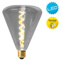 LED žiarovka Dilly E27 4W 2200 K stmievateľná sivá