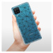 Odolné silikónové puzdro iSaprio - Abstract Triangles 03 - black - Samsung Galaxy A12