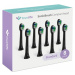 TrueLife SonicBrush Compact Heads Black Standard 8 Pack