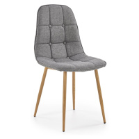 HALMAR K316 jedálenská stolička sivá / dub medový