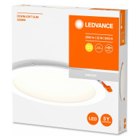 LEDVANCE Recess Slim LED vstavané svietidlo Ø22cm 3000K