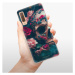 Odolné silikónové puzdro iSaprio - Skull in Roses - Samsung Galaxy A7 (2018)