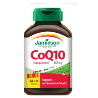 JAMIESON Koenzým Q10 60 mg 60 + 20 kapsúl ZADARMO